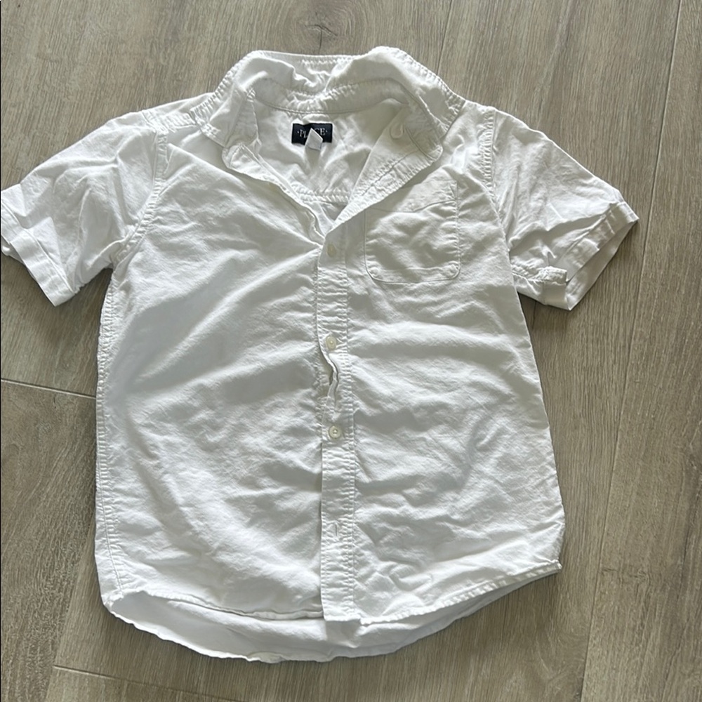 The Children's Place White Button Down Shirt